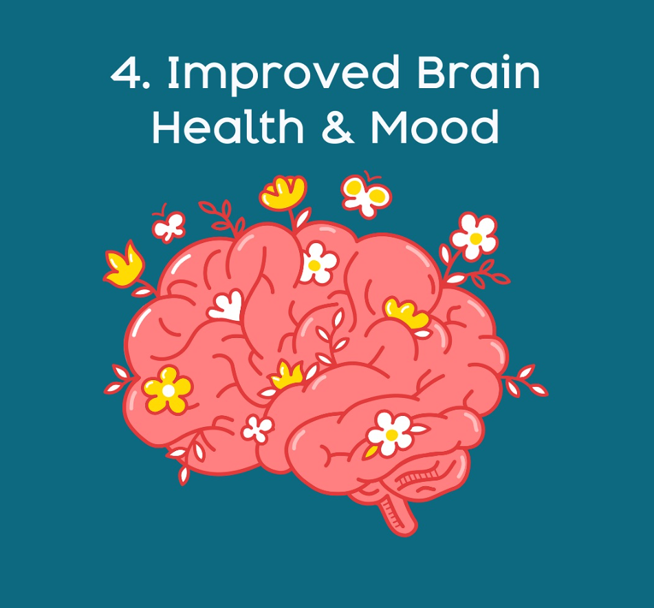 Improve brain health and mood with resistance training.  Mental health is important like physical health.